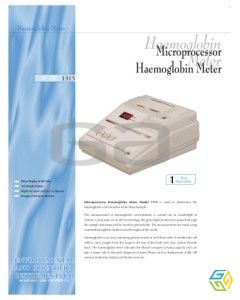 HEMOGLOBINO METER